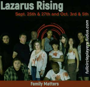Lazarus Rising show poster
