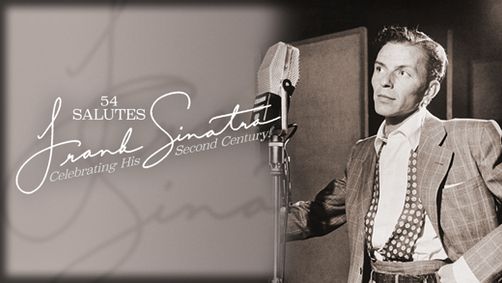 54 Salutes Frank Sinatra show poster