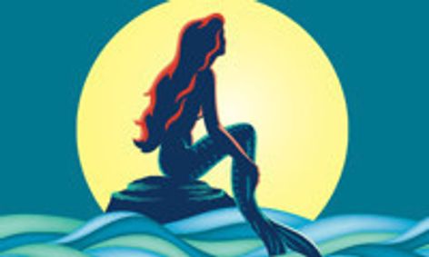 The Little Mermaid JR. show poster