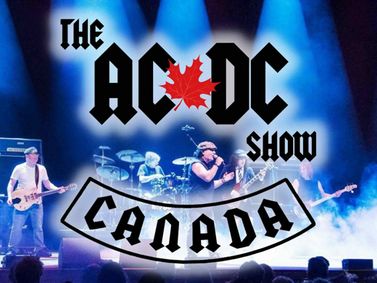 THE AC/DC SHOW CANADA @ THE MAC show poster