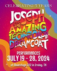 Joseph and the Amazing Technicolor Dreamcoat show poster