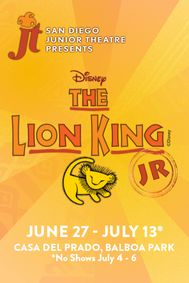 Disney’s The Lion King, JR. show poster