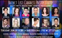 Bucket List Cabaret: Pretty Funny