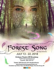 Forest Song show poster