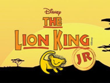 Disney's The Lion King, Jr. show poster