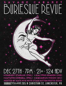 Savage Cabaret Burlesque Revue On December 27, 2025