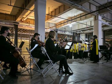 A Gospel Holiday show poster