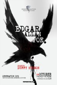 Edgar Allan Poe show poster