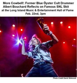 More Cowbell!: Albert Bouchard Reflects on Famous Blue Öyster Cult SNL Skit show poster