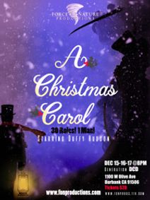 A Christmas Carol, 30 Roles! 1 Man! Starring Duffy Hudson show poster