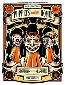 Puppets Come Home! show poster