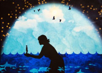 Miwa Matreyek: This World Made Itself & Myth and Infrastructure show poster