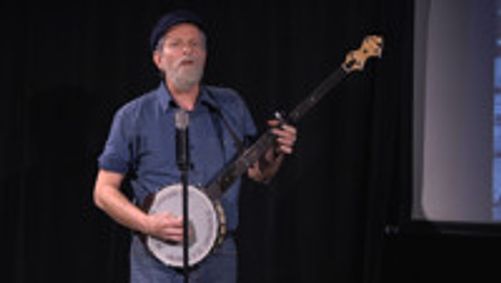 NORTH COAST REPERTORY THEATRE presents PETE SEEGER show poster