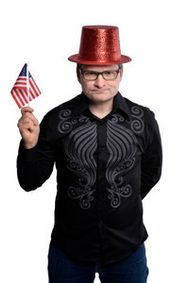 Erich McElroy Tops Trump show poster