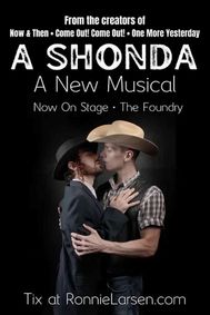 A Shonda, A World Premiere Musical show poster