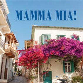 Mamma Mia show poster