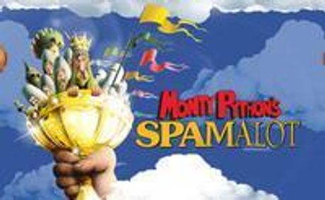 Monty Python's SPAMALOT show poster