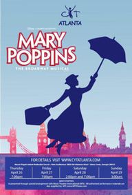 Mary Poppins show poster
