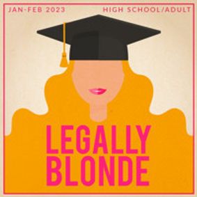 Legally Blonde show poster