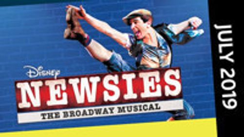 Newsies show poster
