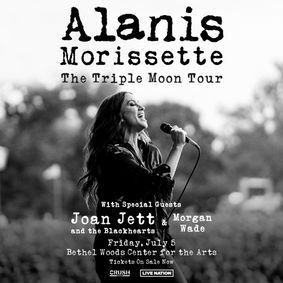 Alanis Morissette The Triple Moon Tour show poster