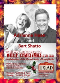 White Christmas at the Triad II show poster