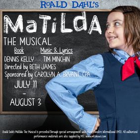 Matilda: The Musical show poster