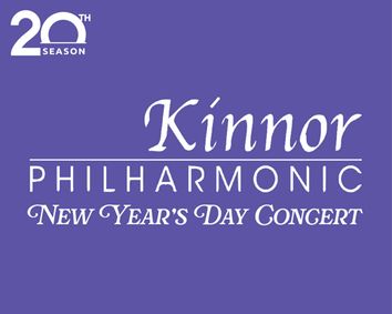 Kinnor Philharmonic New Year's Day Concert show poster