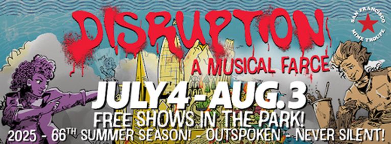 DISRUPTION - A Musical Farce show poster