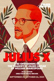Julius X show poster