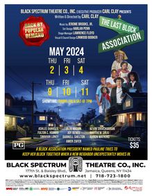 The Last Block Association show poster