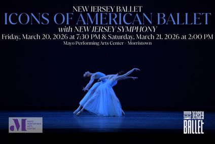Icons of American Ballet with New Jersey Symphony show poster