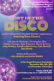 LOST IN THE DISCO show poster