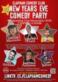Clapham Comedy Club New Years Eve Comedy Party : Brilliant Comedians Plus NYE Party Extras and more in UK Regional