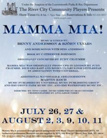 Mamma Mia show poster
