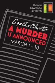 Agatha Christie's A Murder is Announced show poster