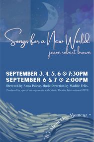 Songs for a New World show poster