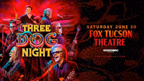 Three Dog Night show poster