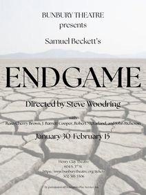 ENDGAME by Samuel Beckett show poster