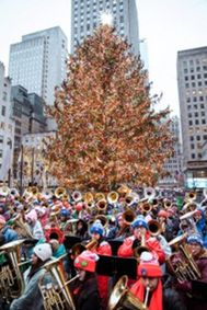50th Annual Tuba Christmas at Rockefeller Center® show poster