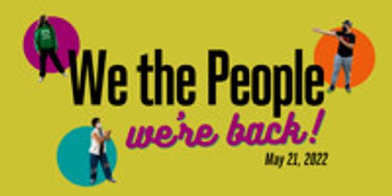 We The People Festival show poster