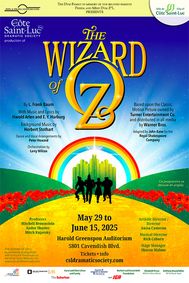 The Wizard of Oz show poster