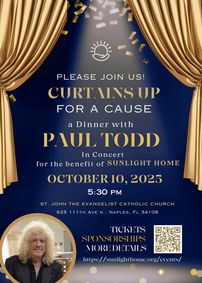 Curtains Up for a Cause show poster
