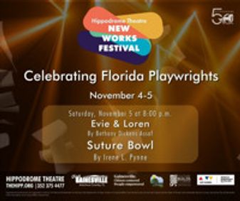 Hippodrome New Works Festival: Evie & Loren and Suture Bowl show poster