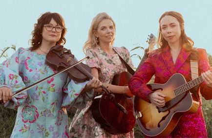 I’m With Her - Wild and Clear and Blue 2025 show poster