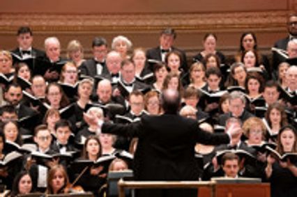 Oratorio Society of New York: Handel's Messiah show poster