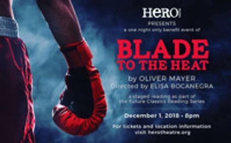 Blade to the Heat: A benefit Reading show poster