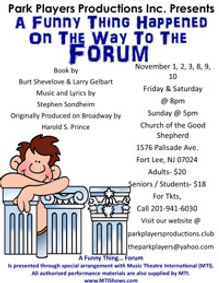 A Funny Thing Happened On The Way To The Forum  show poster