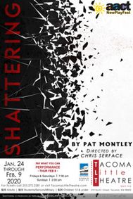 Shattering show poster