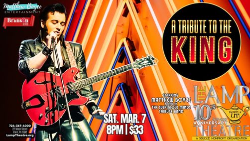 Tribute to the King: Elvis tribute starring Matthew Boyce show poster